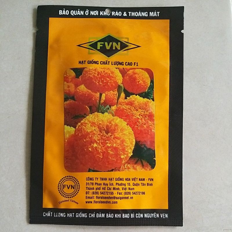 Hạt giống vạn thọ cao lỡ Hoàng Gia 09 FVN