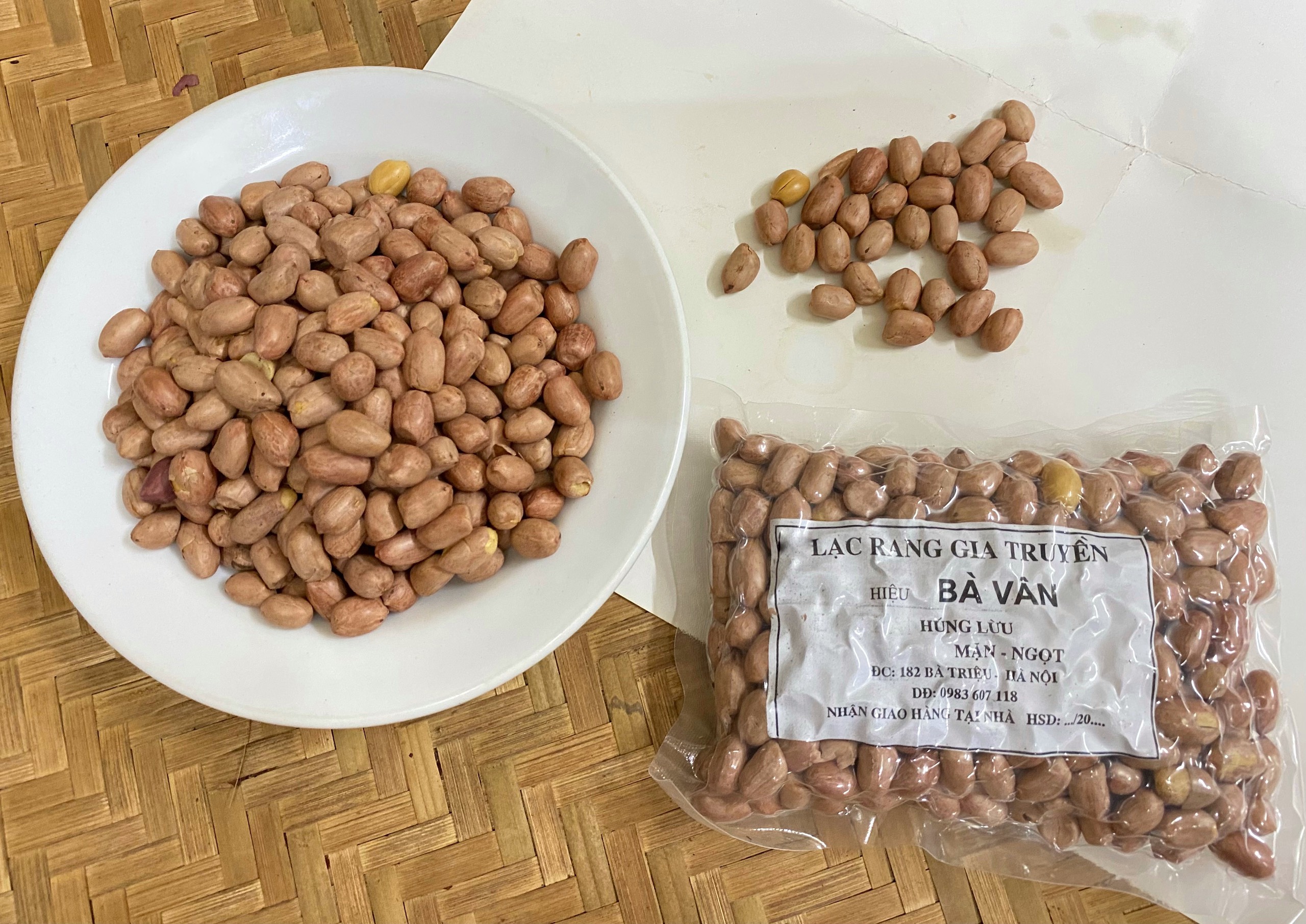 LẠC RANG HÚNG LÌU ĐẶC SẢN HÀ NỘI 250 GAM