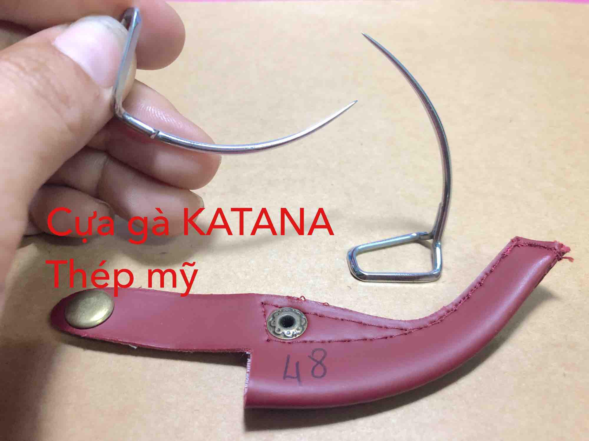 [HCM]Cựa gà tre 48 thép mỹ