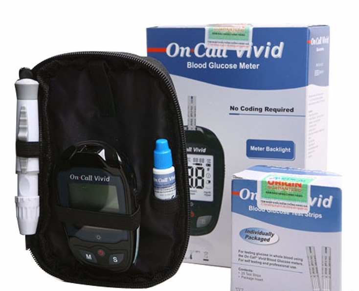 MÁY ĐO ĐƯỜNG HUYẾT ON CALL VIVID