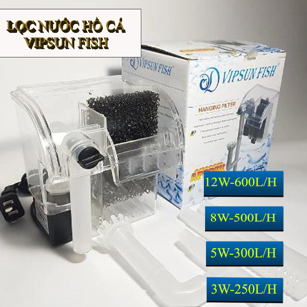 MÁY LỌC THÁC HỒ CÁ VIPSUN FISH AP203H/ AP303H/ AP606H/ AP607H