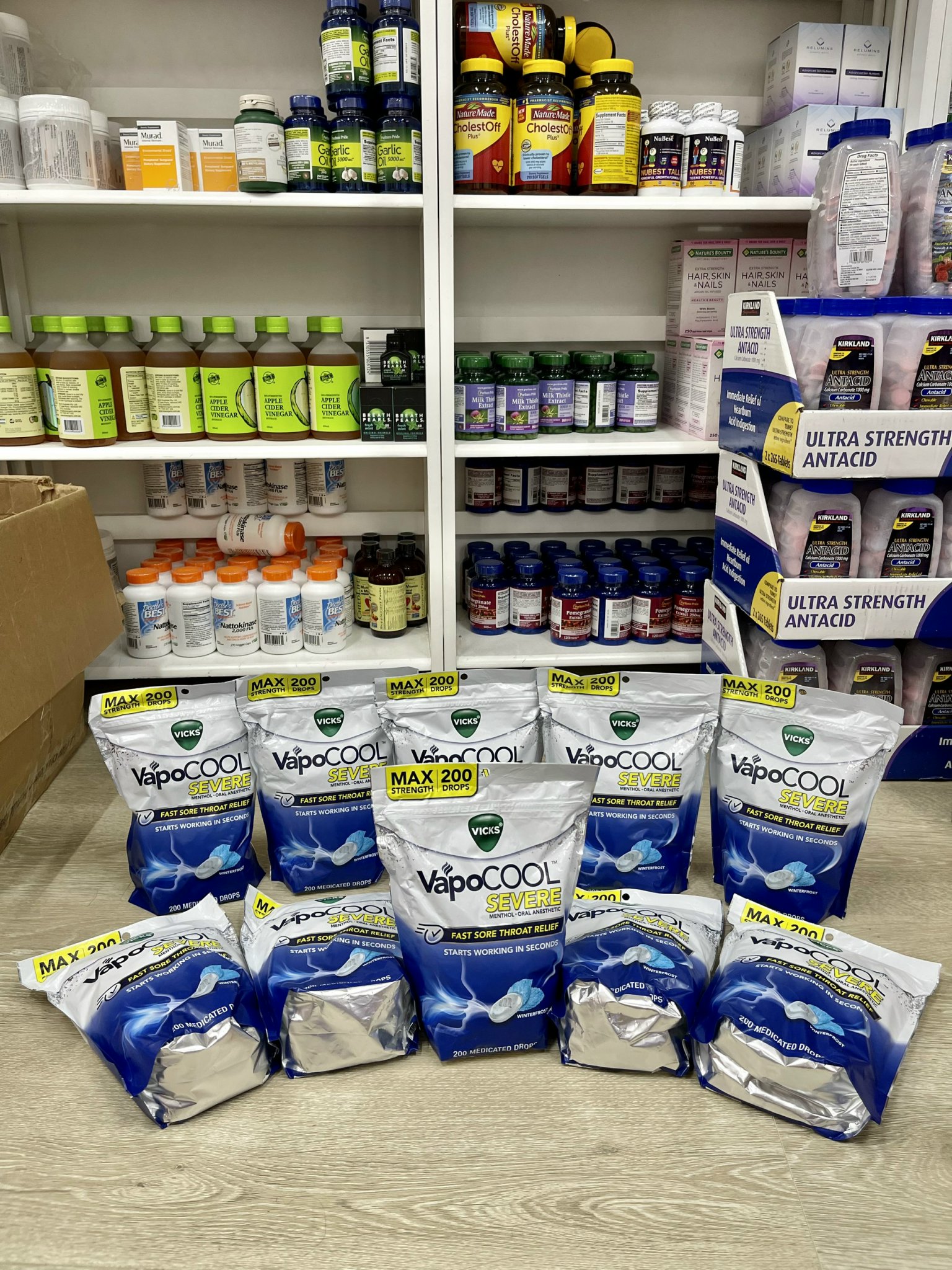 Kẹo ngậm vicks vapo cool 200 viên