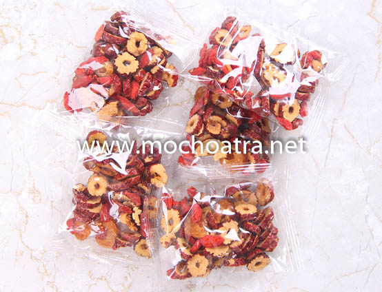 TRÀ DƯỠNG SINH: LONG NHÃN - TÁO ĐỎ - KỶ TỬ