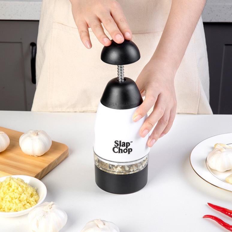 [HCM]DỤNG CỤ CẮT THÁI RAU CỦ BĂM NGHIỀN HÀNH  TỎI ỚT SIÊU TỐC SLAP CHOP LƯỠI DAO BẰNG THÉP CHUYÊN DỤNG THIẾT KẾ TINH TẾ DỄ DÀNG CHÙI RỬA  TIẾT KIỆM THỜI GIAN