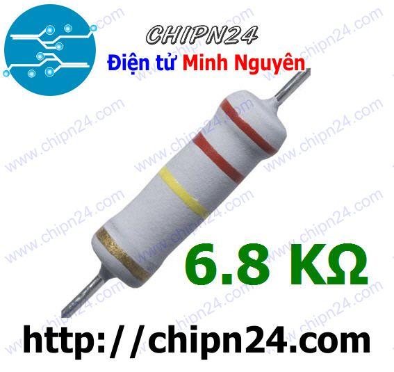 Điện trở 6k8 2w
