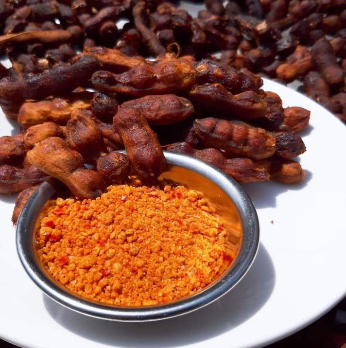 me lào chấm muối ớt 500GR