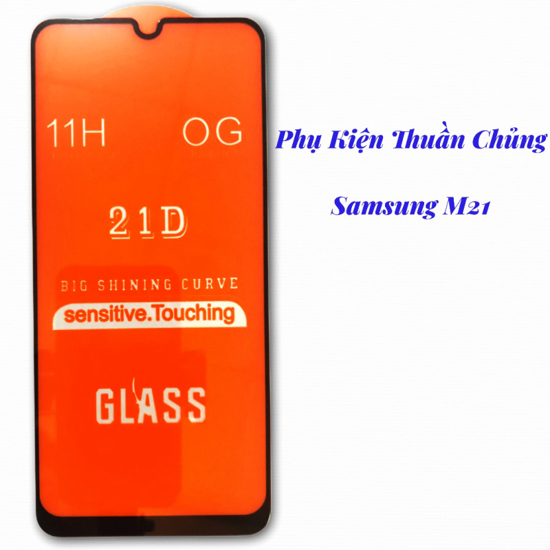 Kính Cường Lực Samsung Galaxy M21 Full Keo Màn Hình SIÊU BỀN, SIÊU CỨNG, ÔM SÁT MÁY