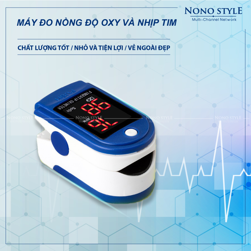 Nơi bán Máy đo nhịp tim đeo ngón tay đa năng, máy đo nồng độ oxy trong máu spo2 nội địa Trung Quốc, máy đo chỉ số sức khỏe nhập khẩu nguyên chiếc, BH 6 tháng