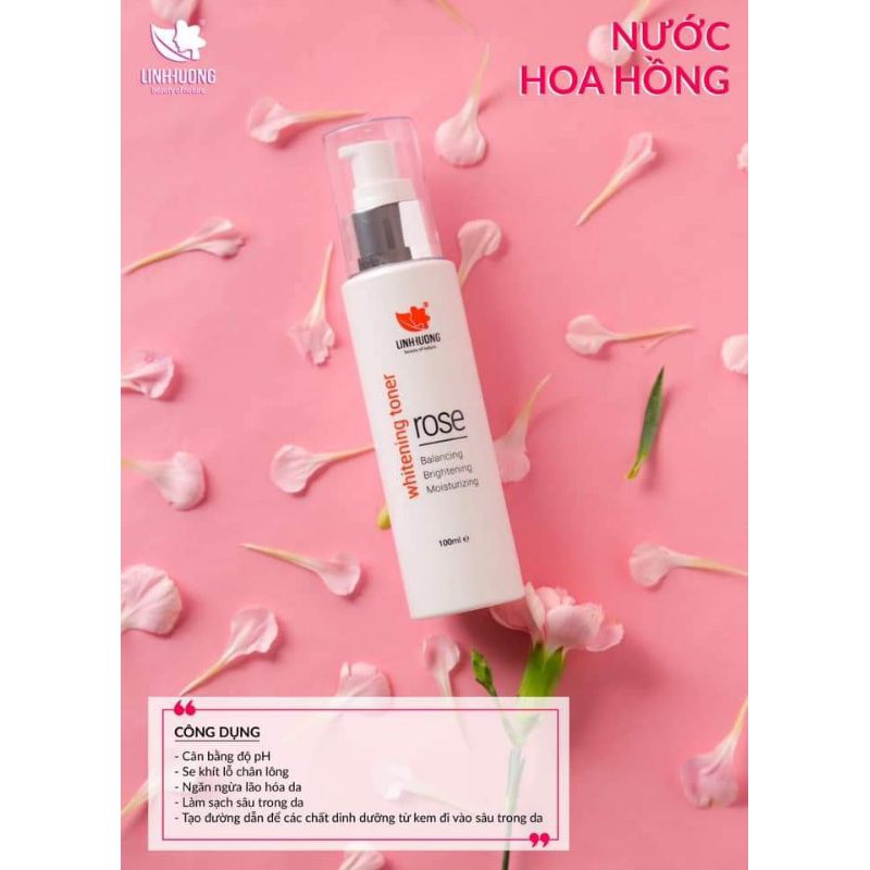 Nước hoa hồng Linh Hương