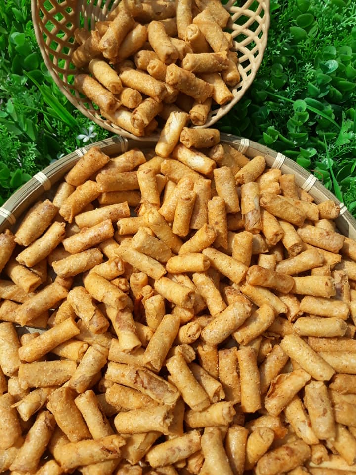 [HCM]Snack Chả giò Tôm Sấy Mini Ăn Liền Túi 250gr
