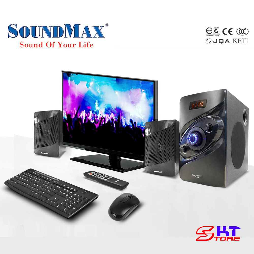 Loa Vi Tính Bluetooth SoundMax A926 - Hàng Chính Hãng