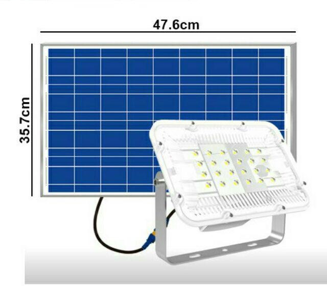 ĐÈN CHIẾU PHA NĂNG LƯỢNG MẶT TRỜI 50W RẠNG ĐÔNG [ HÀNG MỚI 10W - 30W - 50W ]