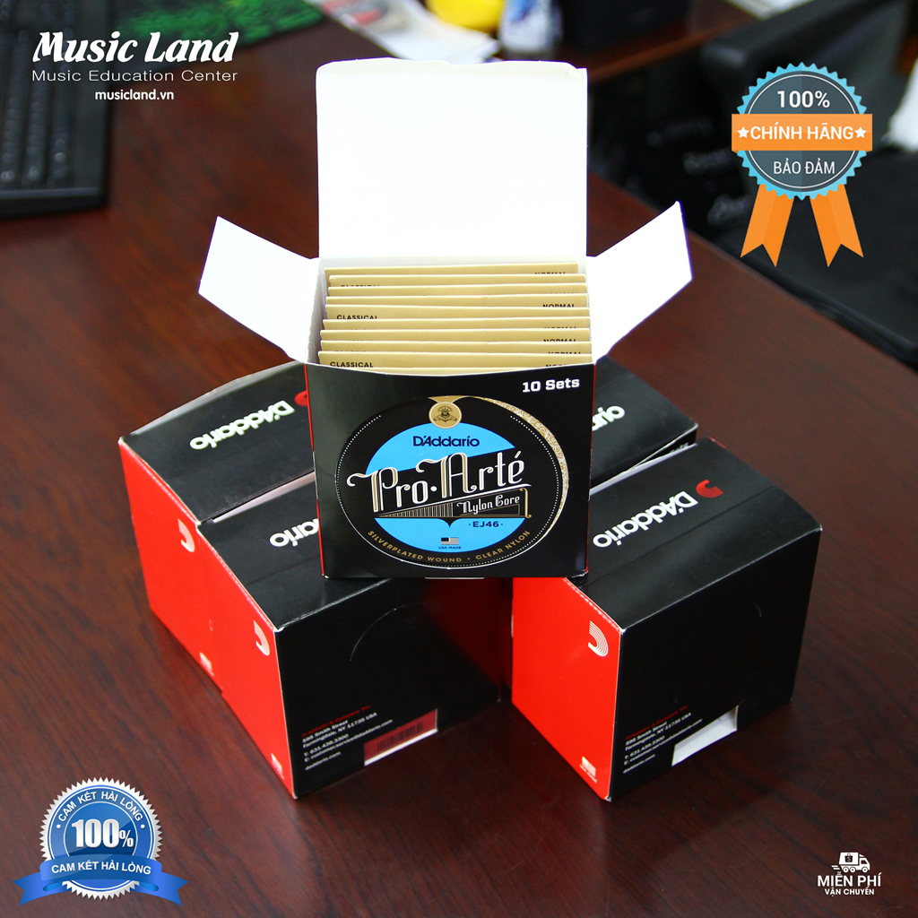 Dây Đàn Guitar Classic D'Addario EJ46 - Chính Hãng