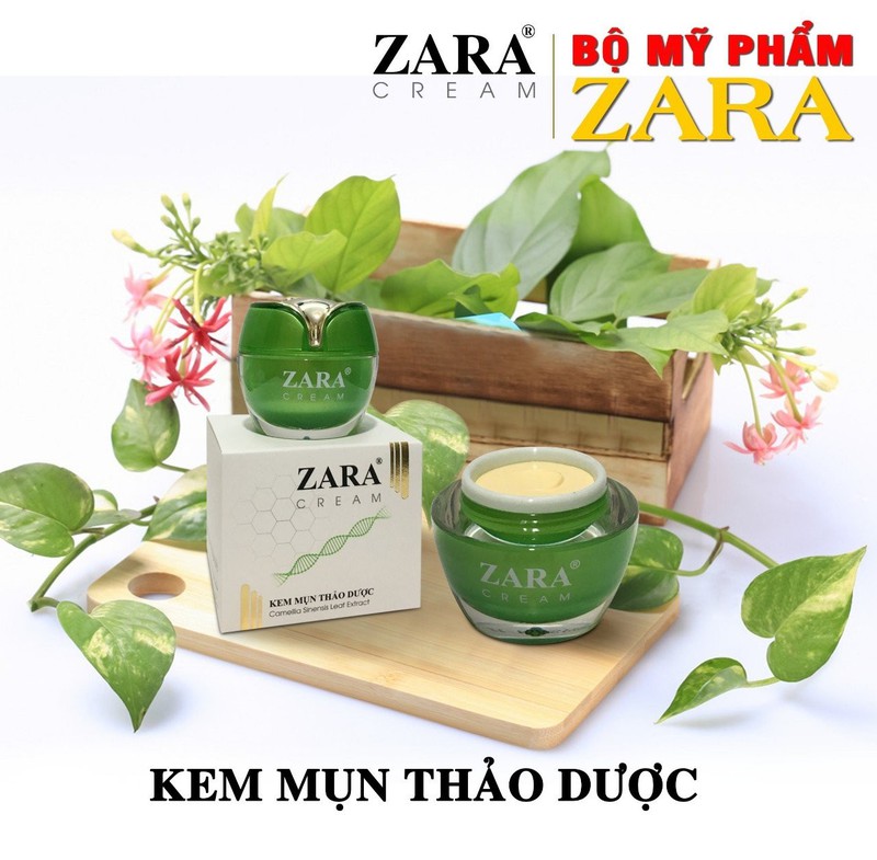 KEM dưỡng trắng MỤN ZARA 12Gram