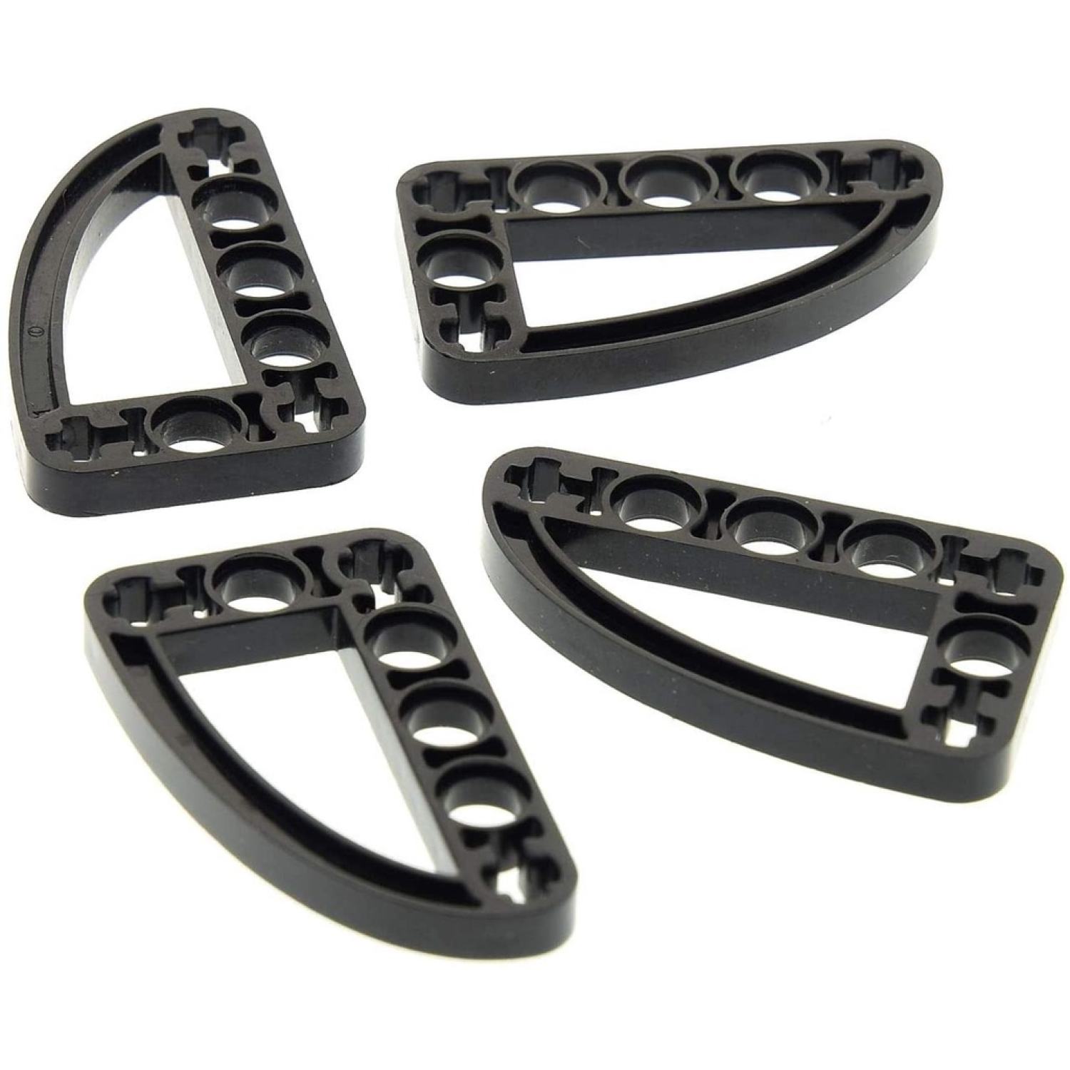 Combo 4 gạch technic mỏng 3x5 hình ellipse no.1358 - đồ chơi lắp ráp phụ kiện moc tương thích part 32250