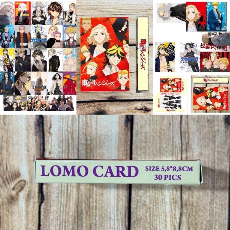 bộ 30 ảnh Lomo card Mikey Manjino Sano Tokyo revengers/ Lomo card Mykey