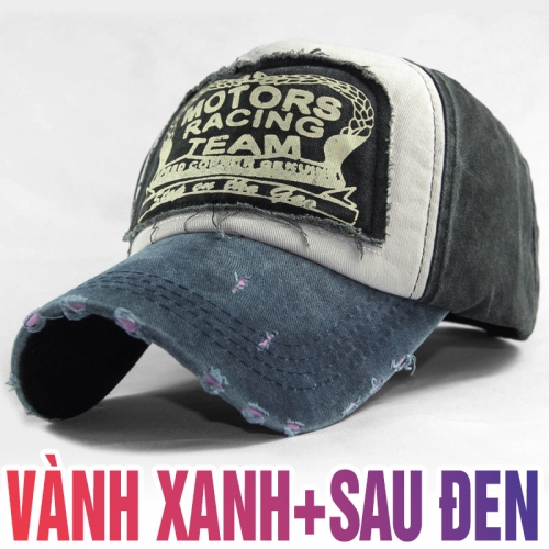 Baseball cap letters Motors Racing Team type dust-100style