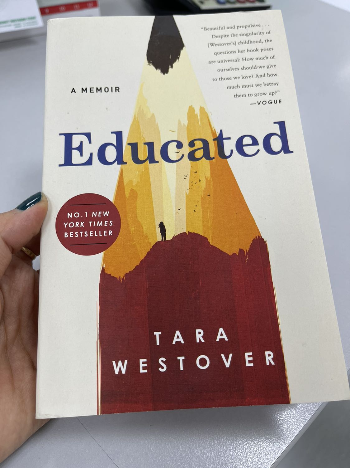 Book - Educated : A Memoir by Westover Tara