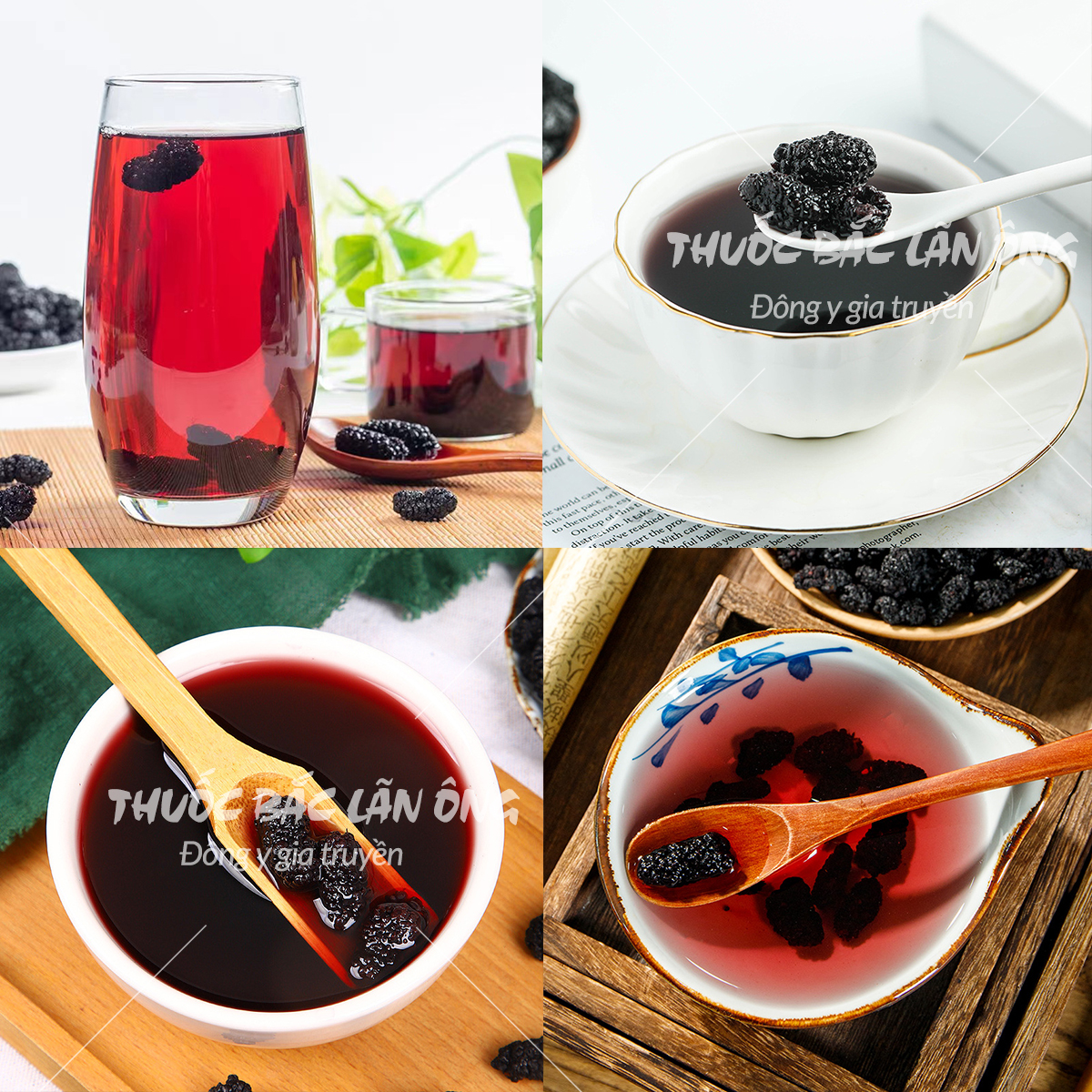 Quả dâu tằm khô 500g, dâu tằm nguyên trái, quả đều, dùng pha trà hoa quả, vị chua ngọt tự nhiên