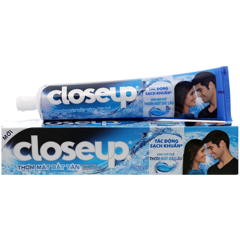 [HCM]Combo 3 Kem Đánh Răng Closeup - Pha Lê Tuyết 180G