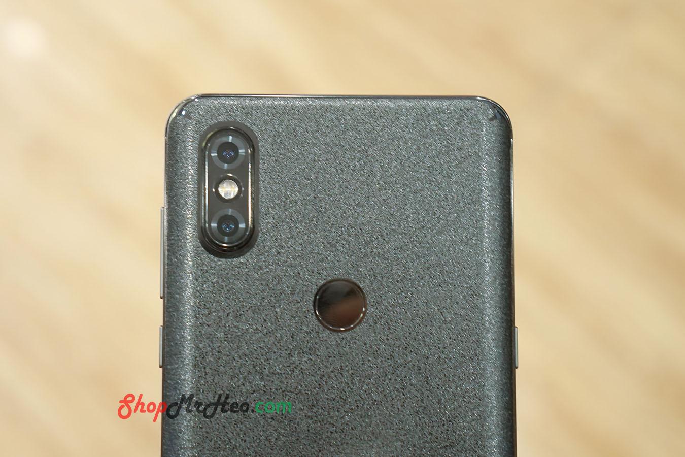 [HCM]Bộ 3 Skin Dán Mặt Lưng Vân 3D Xiaomi Mi Mix 3
