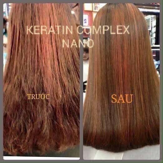 Keratin Complex Nano hàng chuẩn chuyên phục hồi tóc hư nát 1000ml