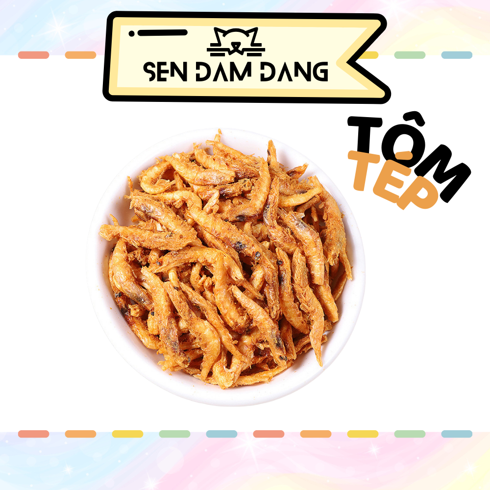 Tôm Sấy Khô Cho Chó Mèo - 50 Gram