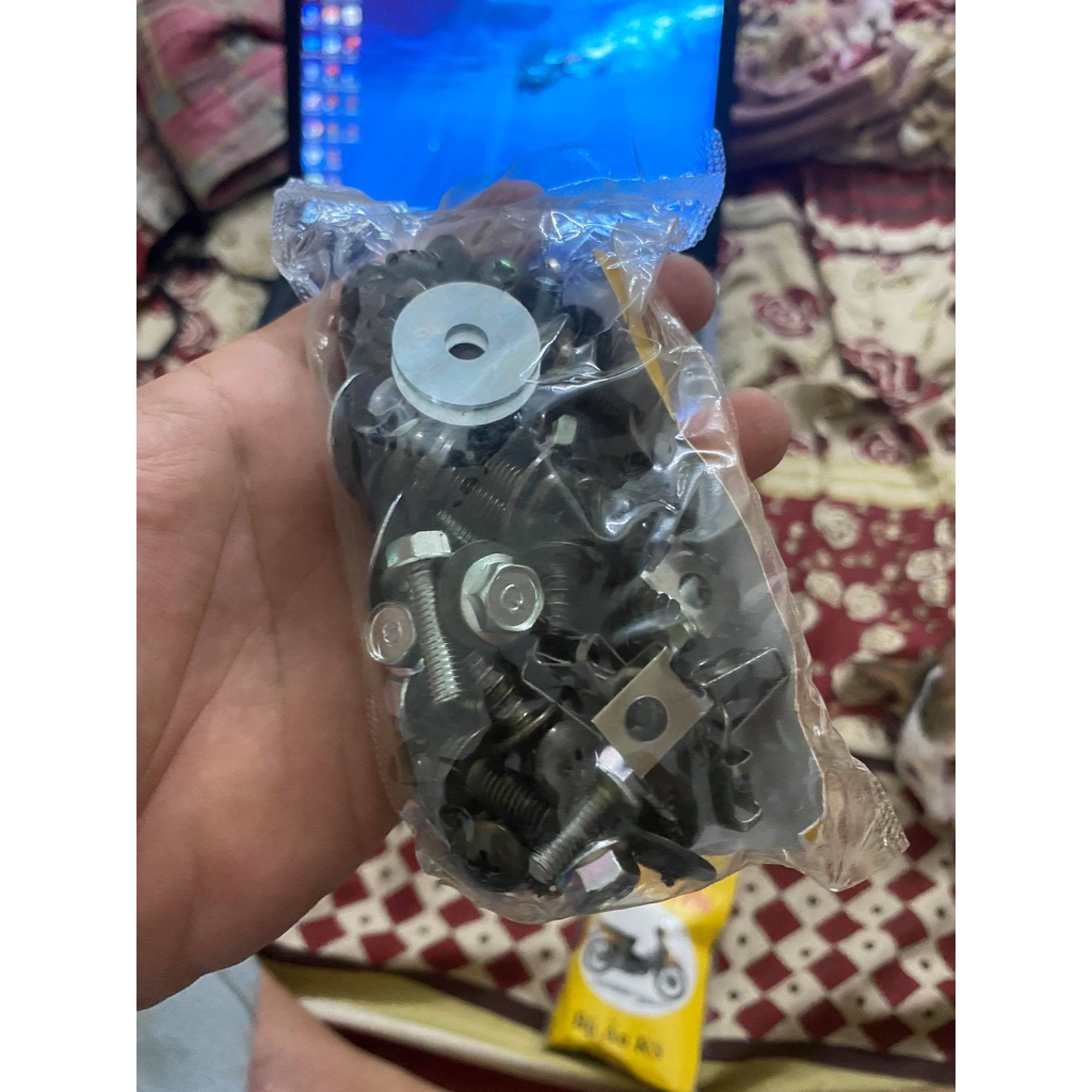 Bộ ốc dàn áo Sirius,Wave nhỏ (Alpha,Tq), Wave lớn (A,Rs,S,Tq)