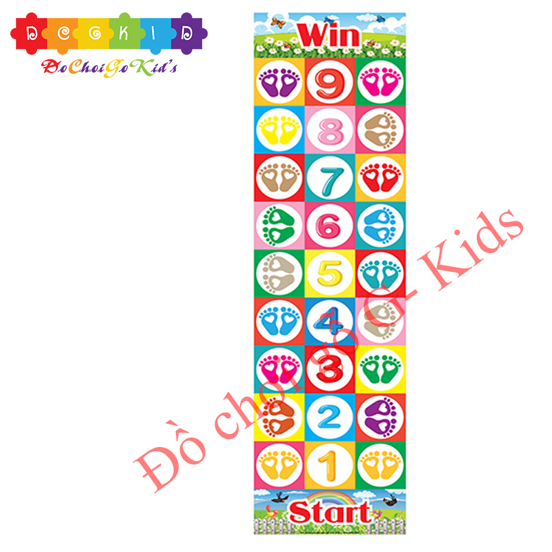 Thảm - Bạt Vận Động Jumping Mat Phát triển kĩ năng Vận động cho Bé