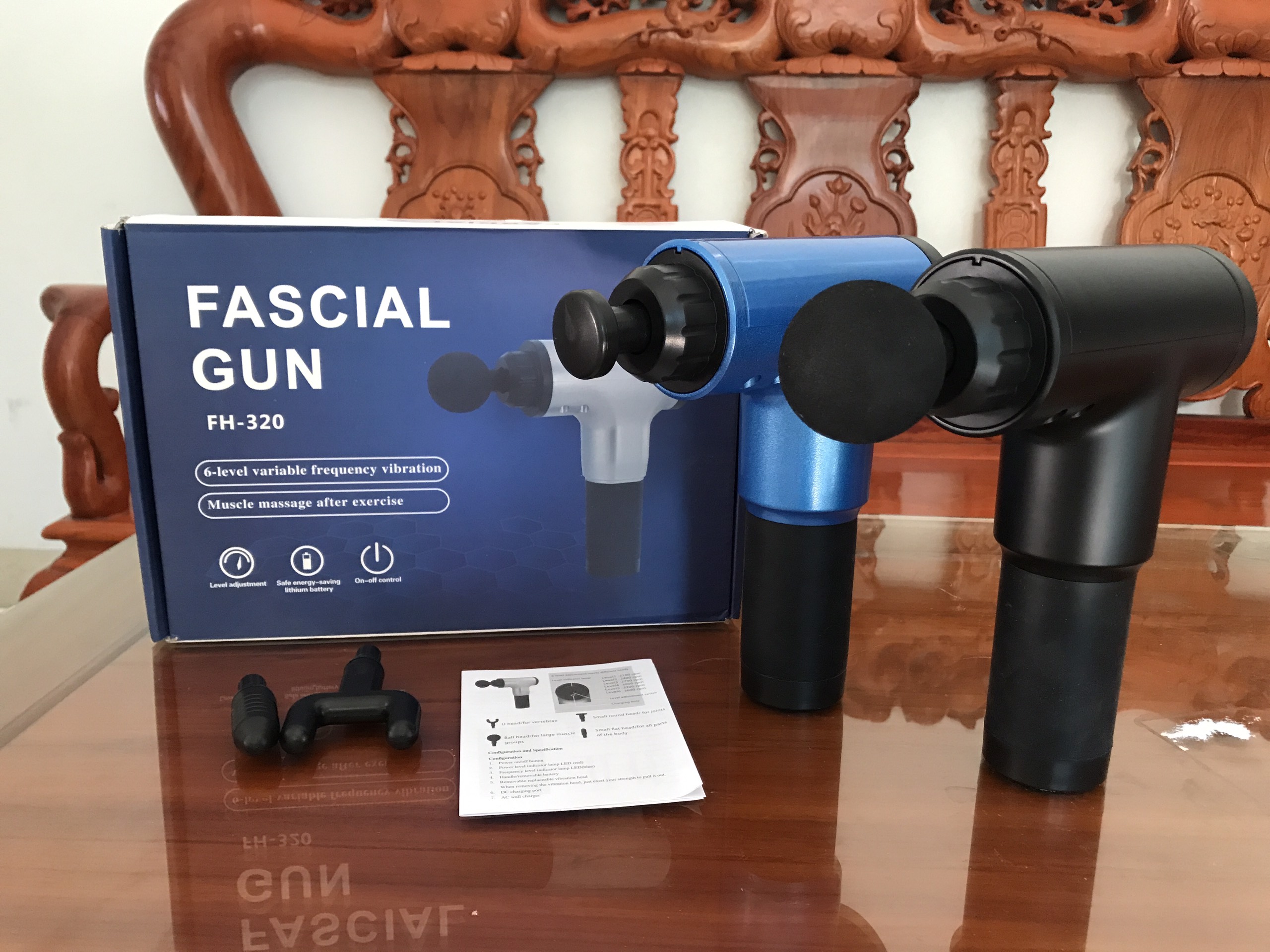 Máy massage cầm tay Fascial Gun HG-320