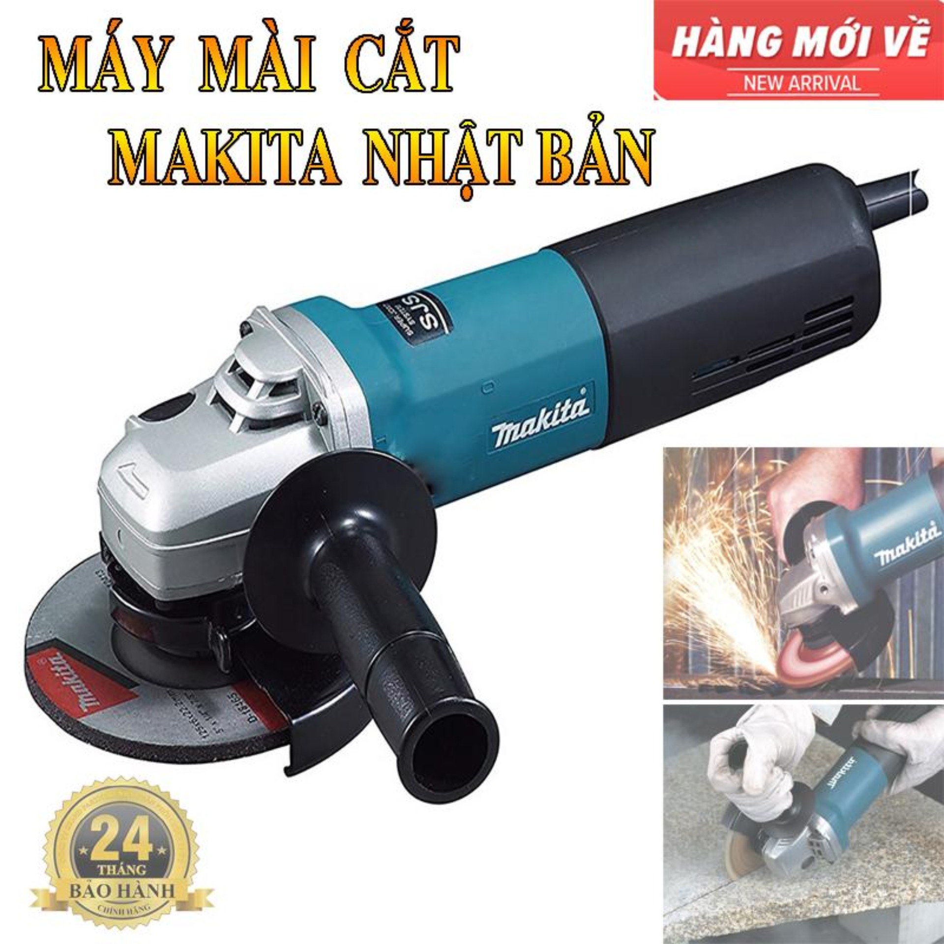 máy mài goc cầm tay,Máy mài Makita Nhật,Bán máy mài góc đa năng trong công nghiệp giá rẻ tại TPHCM,100% dây đồng, Mua ngay máy mài cắt makita, mài cắt sắt, tường, gỗ,an toàn sử dụng.(SALE-50%)