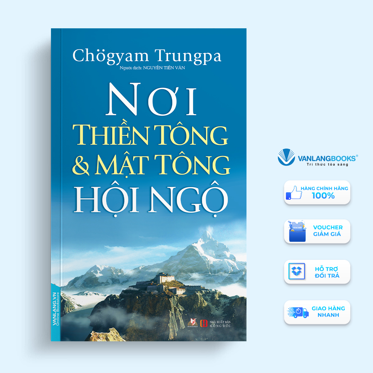 Sách Nơi Thiền Tông Và Mật Tông Hội Ngộ-Vanlangbooks