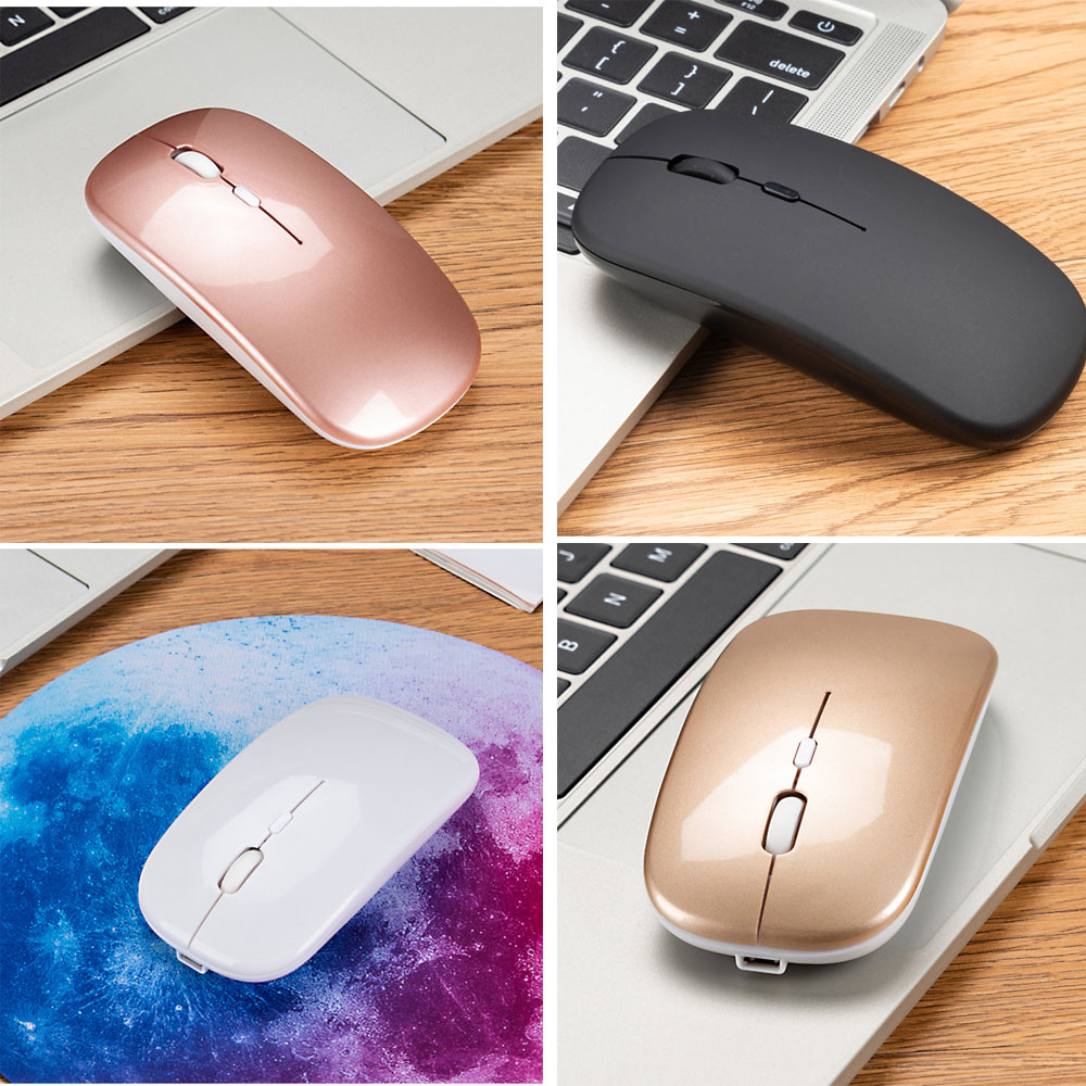 Chuột Không Dây Bluetooth Wireless Tự Sạc Siêu Mỏng M1 2.4G