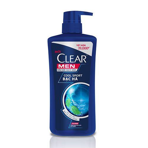 Dầu gội CLEAR MEN Bạc hà 650G