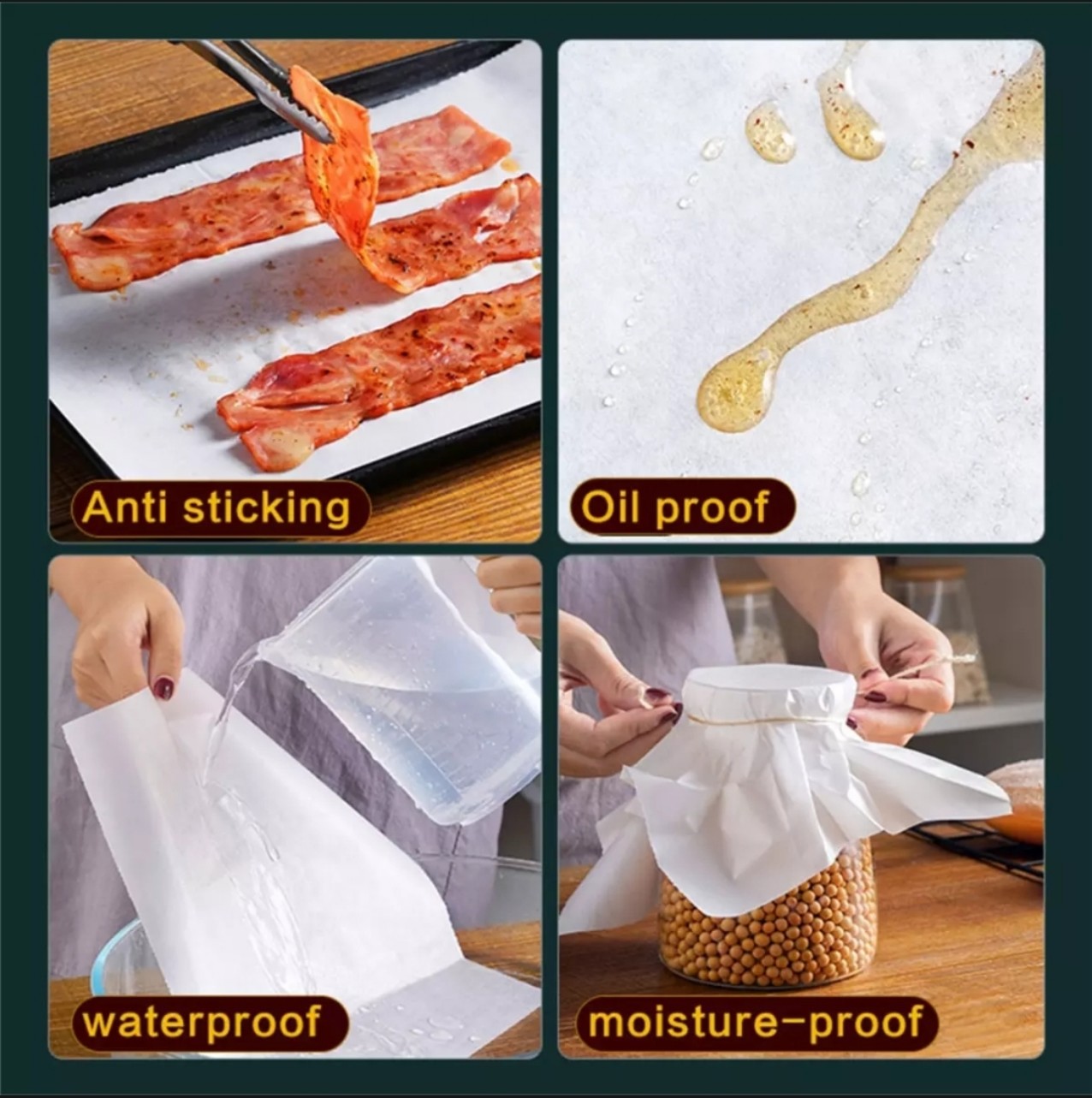 Giấy Nến( Giấy Nướng Bánh) Chống Dính 30cm x 5m