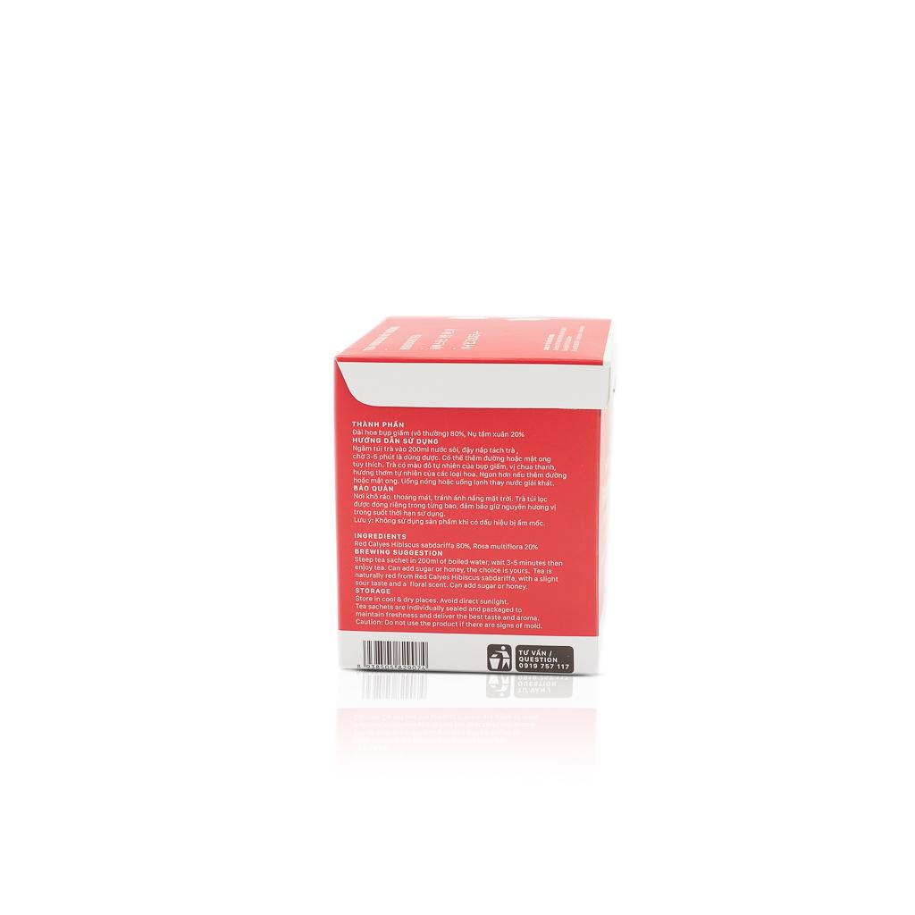 [HCM]Trà Hibiscus Vô Thường Vherbs (2g x 16 Túi)
