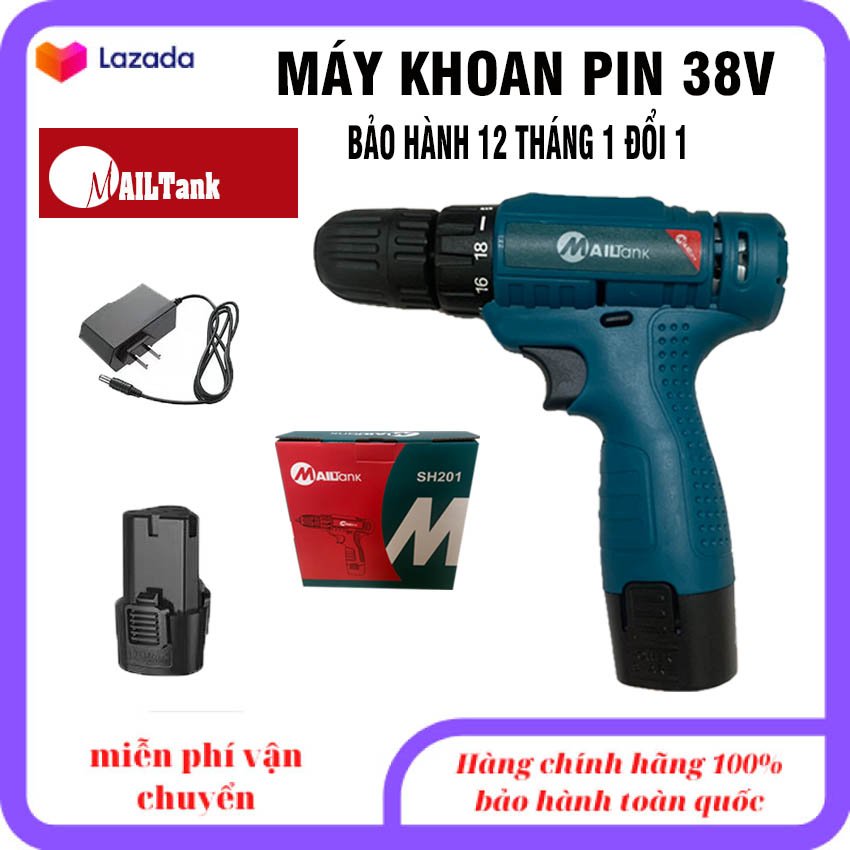 máy khoan pin 12v