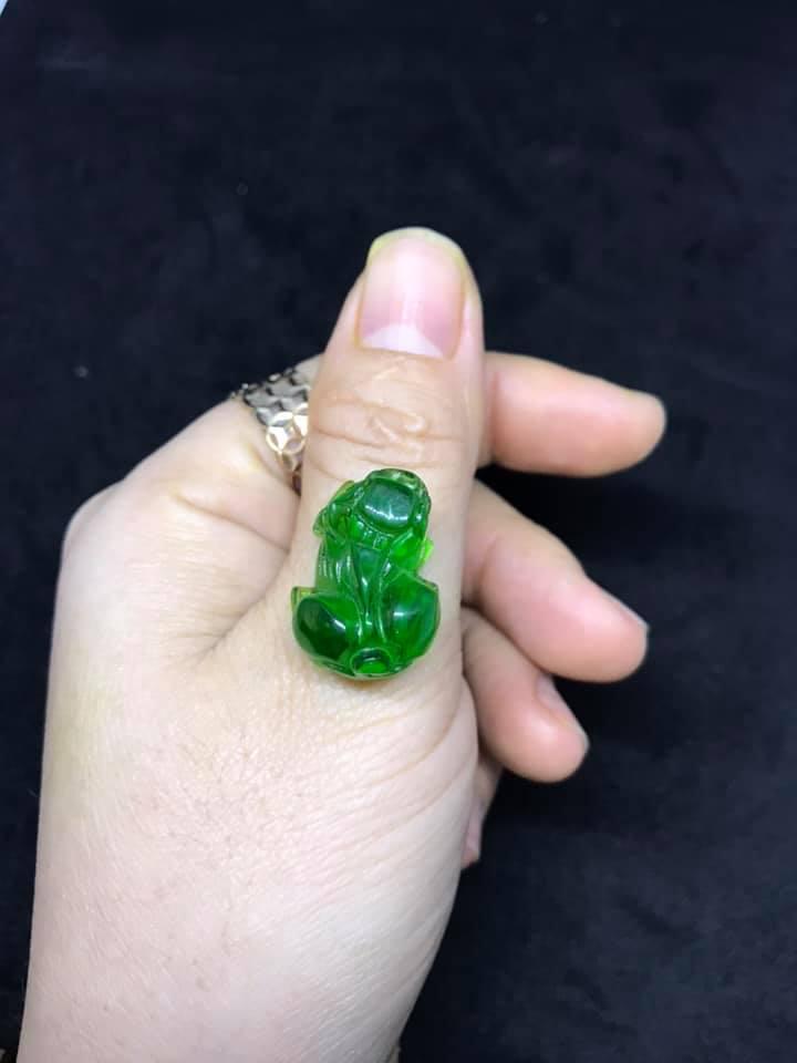 [HCM]TỲ HƯU ĐÁ TOPAZ XANH LÁ