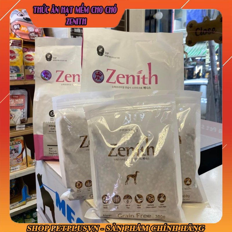Thức ăn hạt mềm cho chó con Zenith