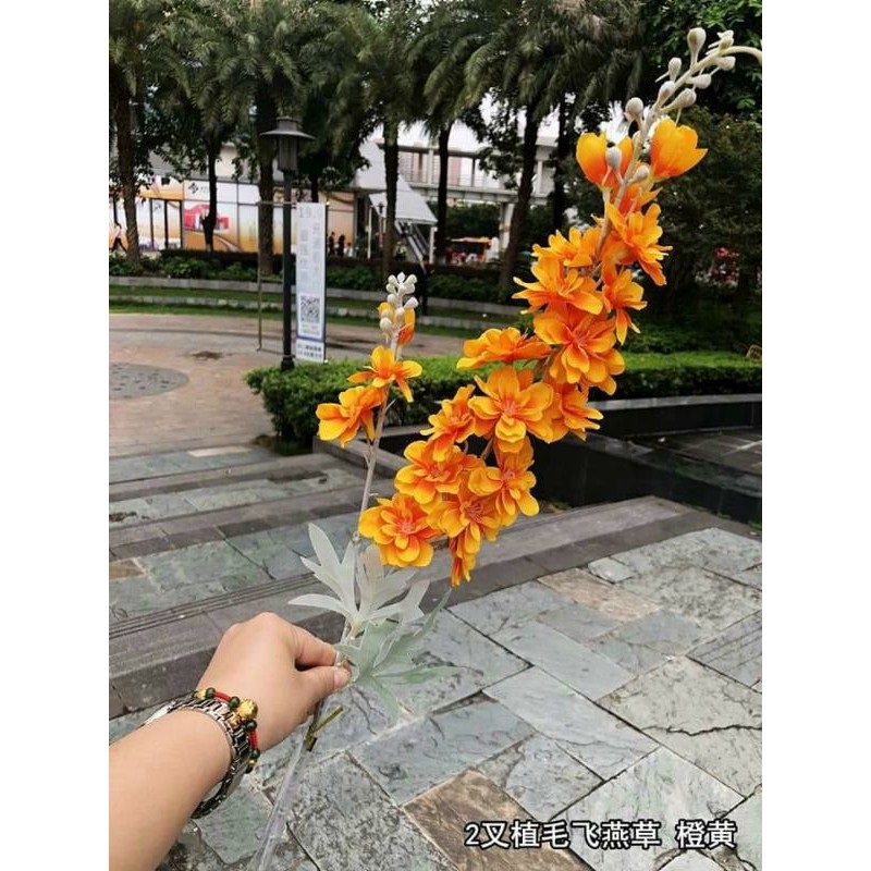 Hoa Phi Yến dài 85cm, Hoa Giả 015