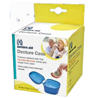 Uncle Bills Hộp đựng răng giả 2 màu - 2 loại AM0032