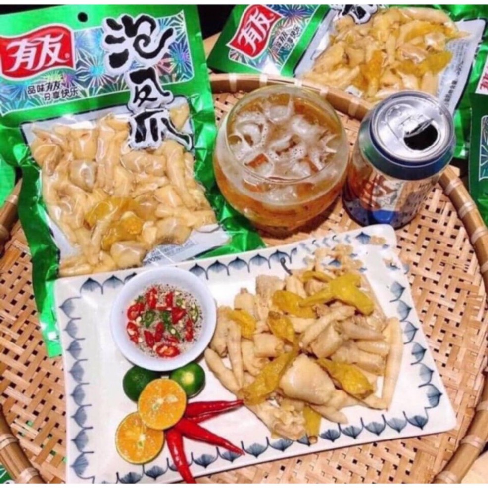 [HOT] Chân Gà Cay 😍 YUYU Trùng Khánh 👍 210g