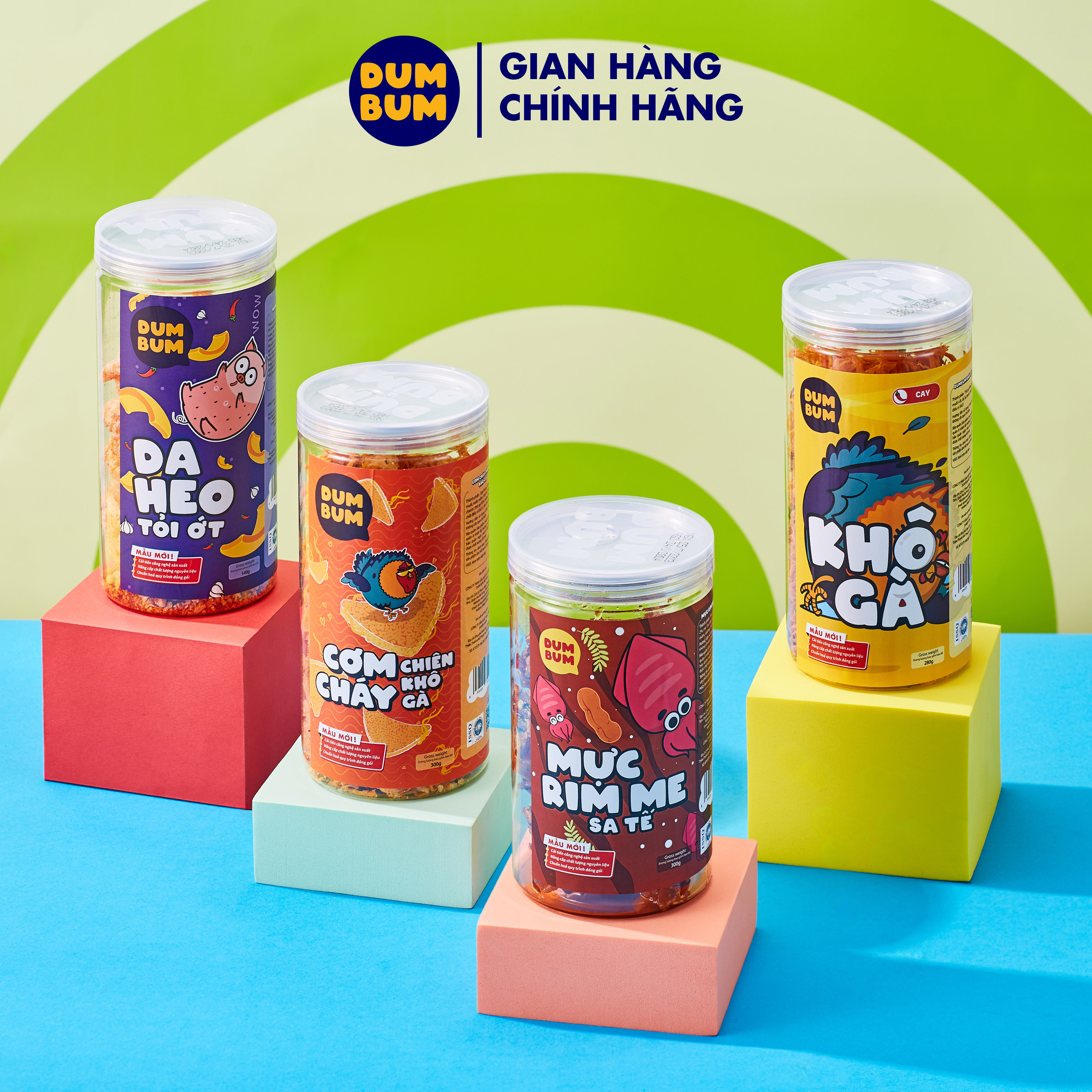 Combo ăn vặt DumBum Best Seller