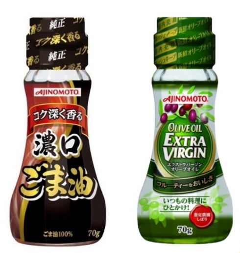 Dầu Olive Dầu mè Ajinomoto Extra Virgin Nhật Bản 70g