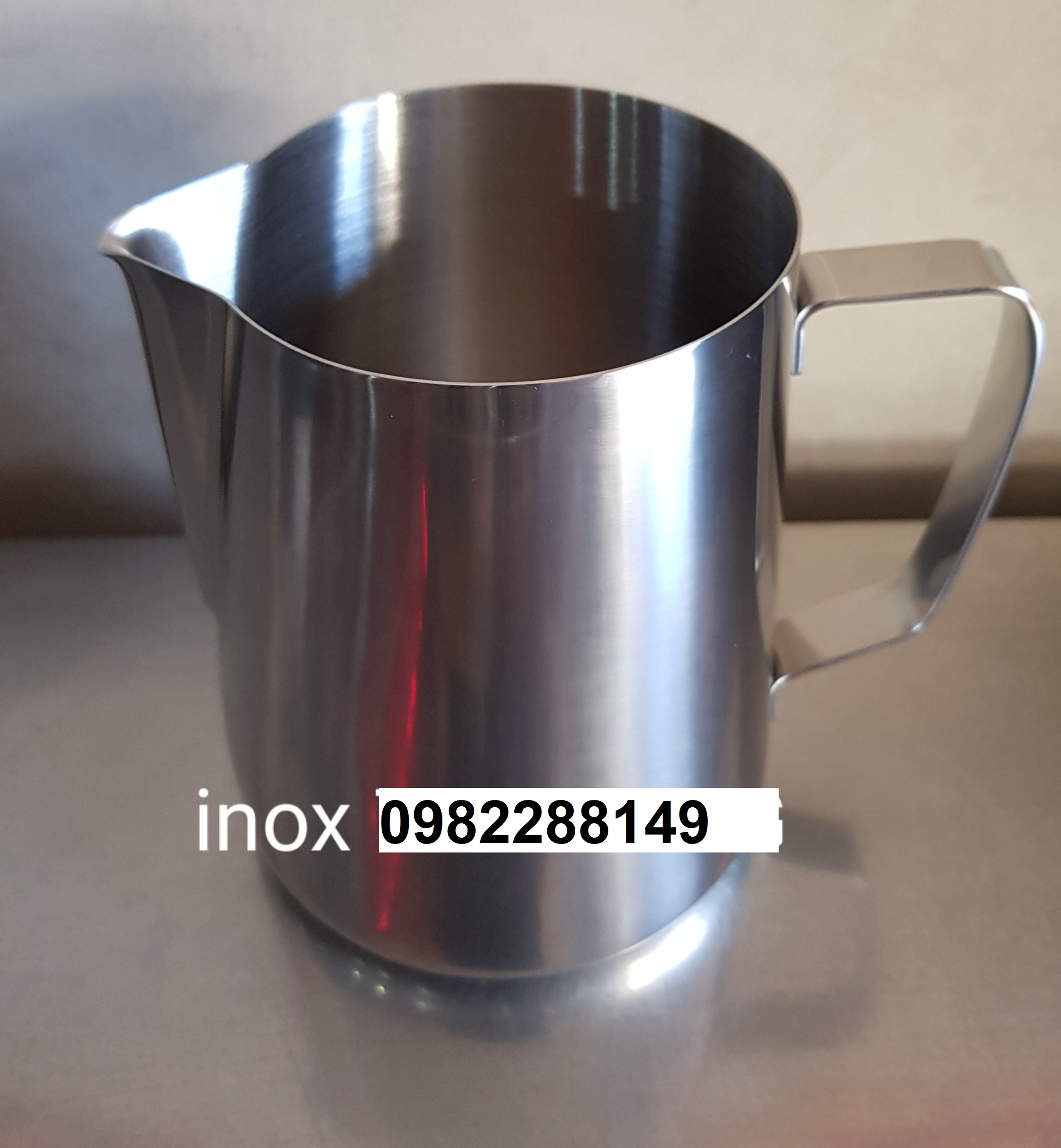 CA ĐÁNH SỮA INOX KHÔNG NẮP ĐỦ DUNG TÍCH