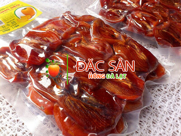 Hồng sấy dẻo chẻ đôi Đà Lạt