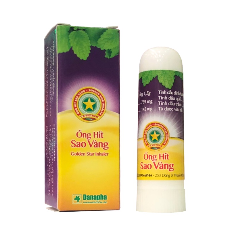 Ống hít Sao Vàng Danapha