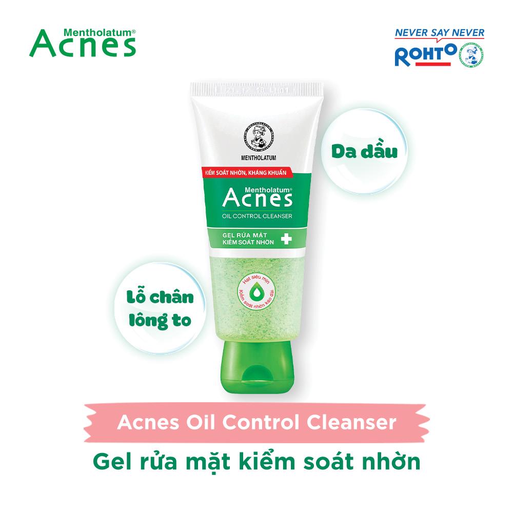SỮA RỬA MẶT ACNES KIỂM SOÁT NHỜN TUÝP 100G