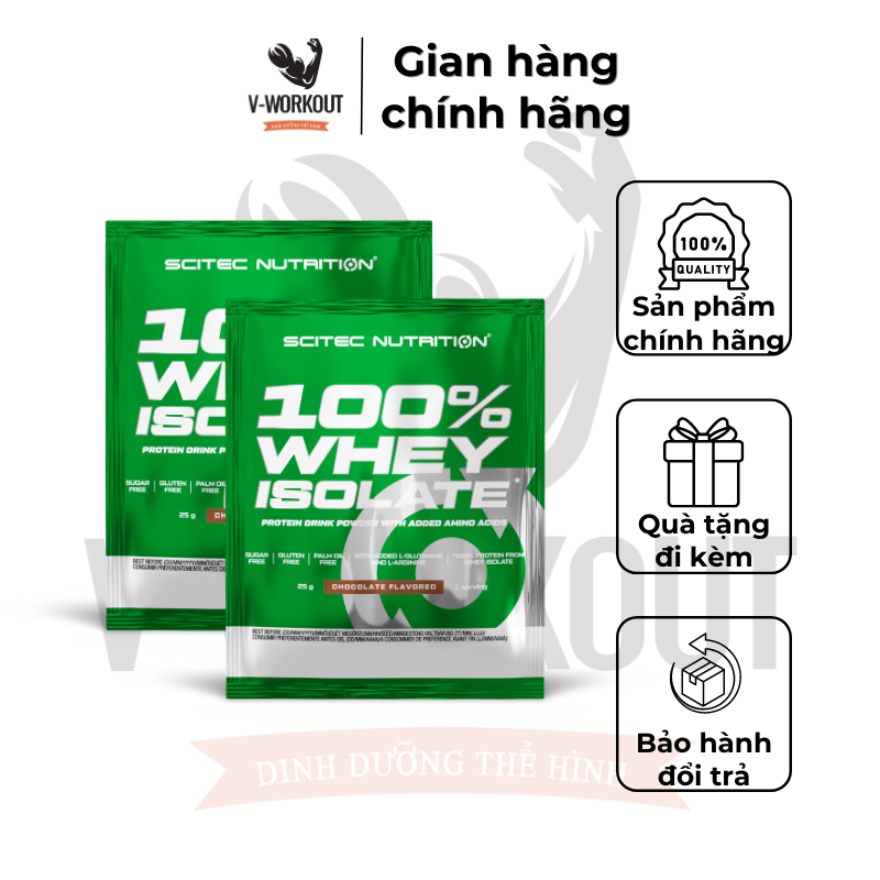 Combo Sample Protein Scitec Nutrition | Combo bình lắc +5-10 Scitec Nutrition Sample 100% Whey Protein và Vegan Protein