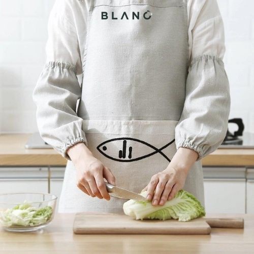Set Tạp Dề Nấu Ăn Làm Bếp Lupin BLANC'
